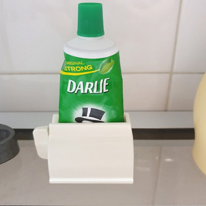 치약 쭉쭉 짜개 스탠드 튜브 디스펜서 2컬러, 화이트, 1개