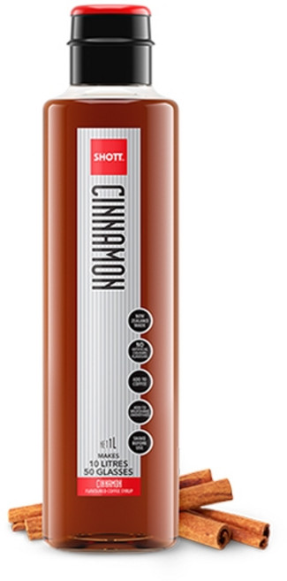 샷 시나몬 시럽 1L PET, 1개