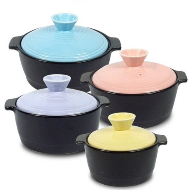 오븐락 4 칼라 내열 뚝배기