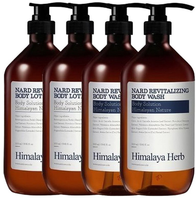 히말라야 허브 나드 리바이탈 라이징 라벤더머스크향 1000ml 바디..., 1