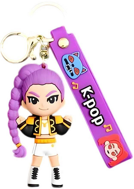 케이팝데몬헌터스 케데헌 피규어 키링, 1개, 01 루미