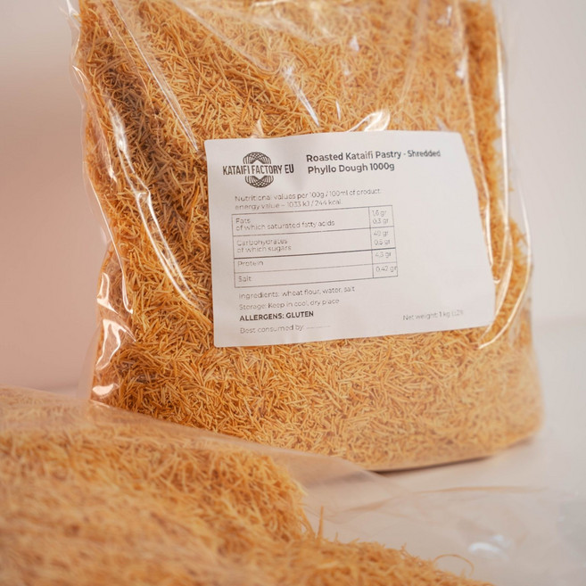 카다이프 팩토리 구운 볶은 카타이프 면벌크 대용량 1kg, 1개