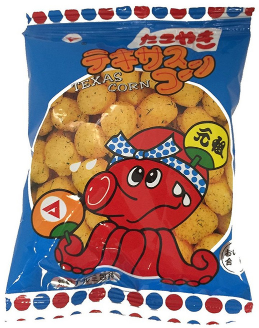 텍사스 콘 타코야키 소스 맛 0.4온스 30봉 일식 스낵 마 Texas Corn Takoyaki Sauce Taste 0.4oz 30Bags Japanese Snack Matsuy, 1개, 11g