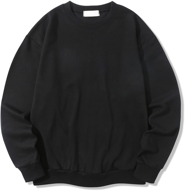 일루소 소프트 특양면 무지 맨투맨