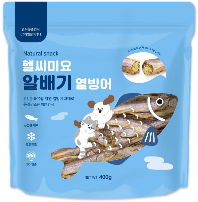 트레이더스 동결건조 열빙어 400g, 130g, 1개, 단품