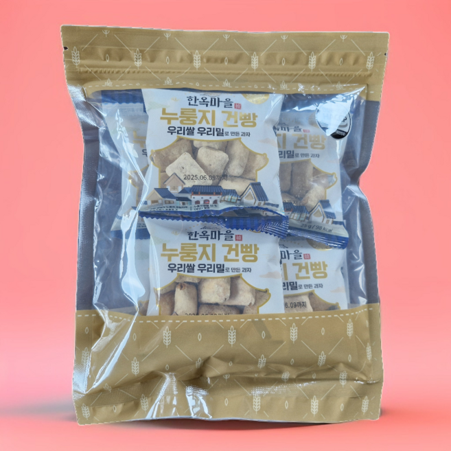 우리밀 우리쌀 한옥마을 누룽지 건빵 150g.6월10일, 2개, 150g