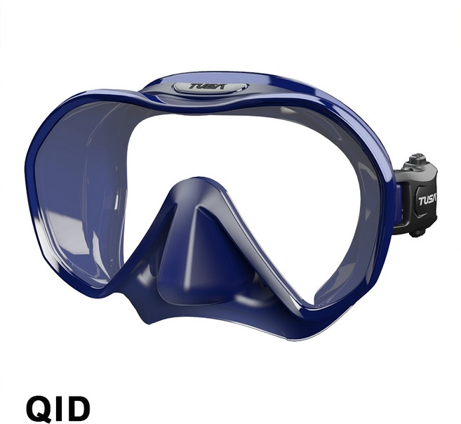 TUSA M-1010 ZENSEE 無框單面鏡 浮潛面鏡 潛水鏡, QID, 1個