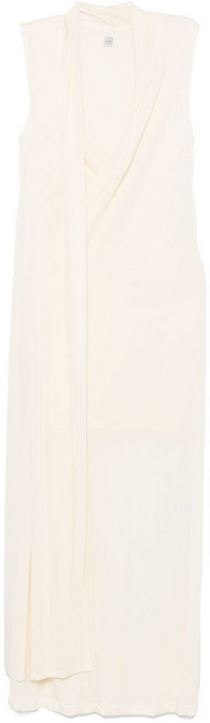 토템 오버랩 스카프 드레스