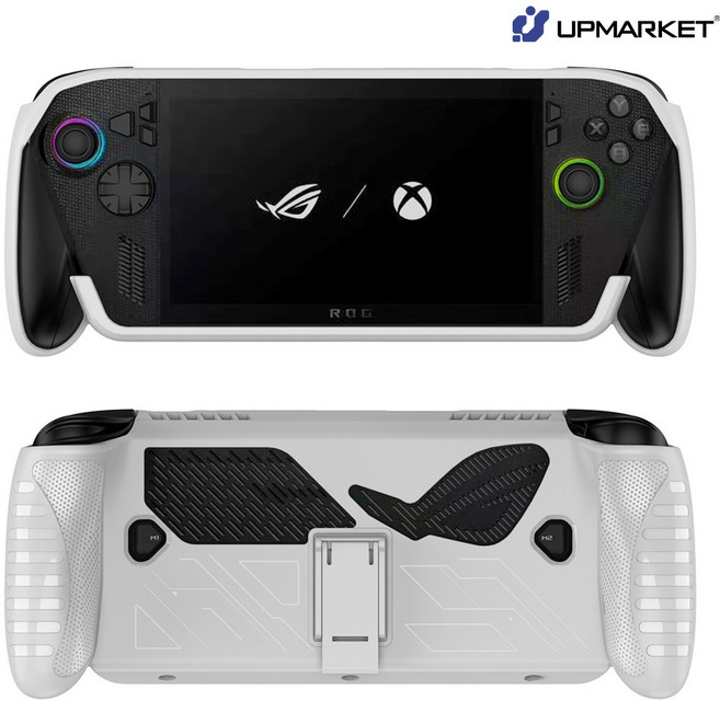 ROG XBOX Ally X 케이스 엑갈리 킥스탠드 TPU케이스, 화이트