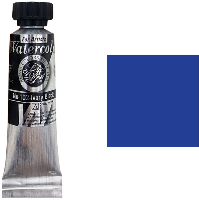 알파색채 골드 수채화물감 전문가용 낱색시리즈 B 15ml, B136 Leaf Green