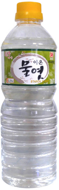창성당 단풍마을 물엿 1.2kg 백엿 이온물엿 백물엿, 1개