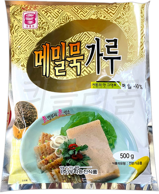 우리승진식품 메밀묵가루 500g, 1개