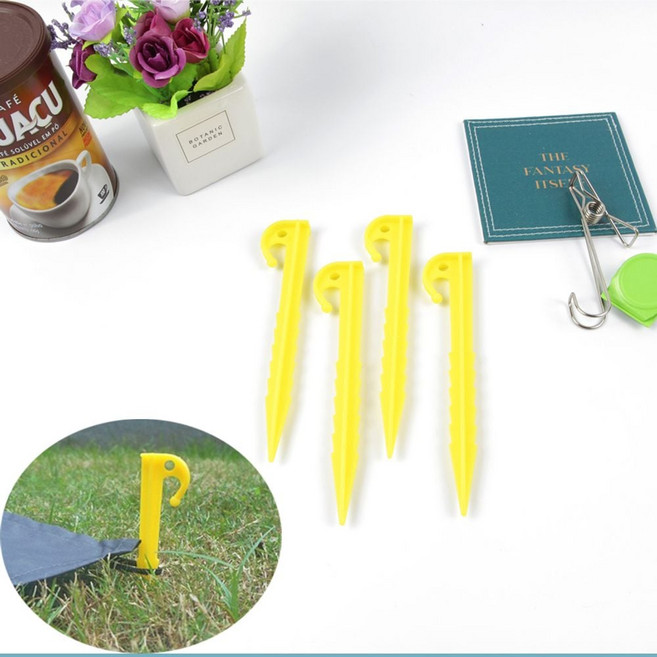 캠핑 행사 텐트 타프 플라스틱 텐트핀 1P_ DDD22, 1개