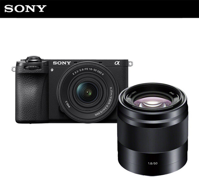 소니 공식대리점 카메라 A6700K (SELP16502) + SEL50F18 패키지 미러리스 알파, 단품
