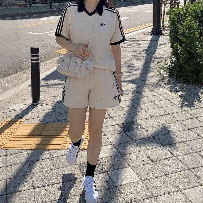 아디다스 와플 폴로 셔츠 반팔 COCOBLANK 키링증정