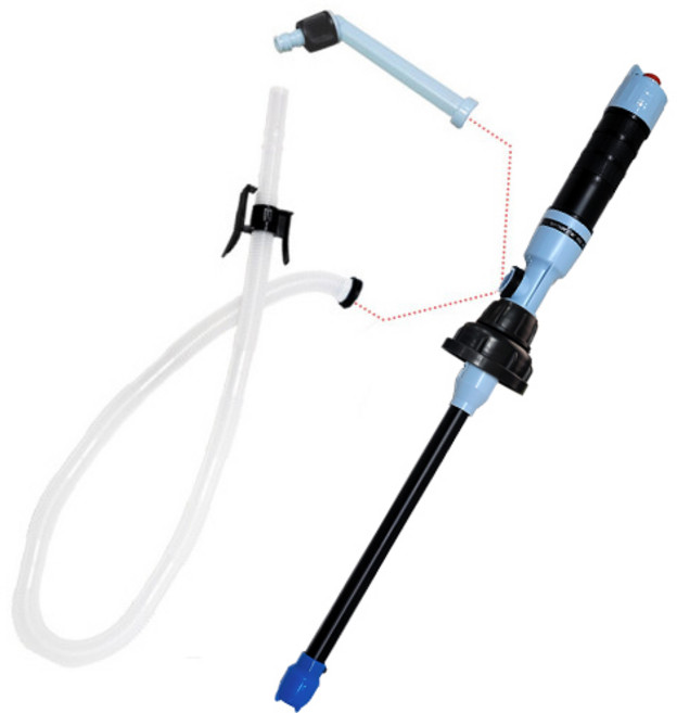 다기능 멀티 주유기(자동 급유기 말통 펌프 직수관 자바라), 1개