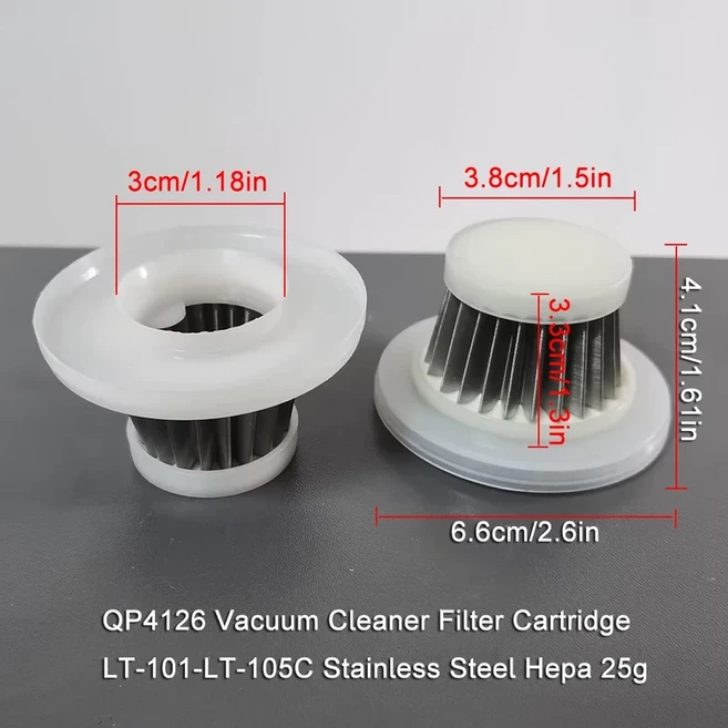 쿠쿠스토어 3101 자동차 진공 청소기 2PC 부직포 필터 요소 홈 미 도구, 06 QP412