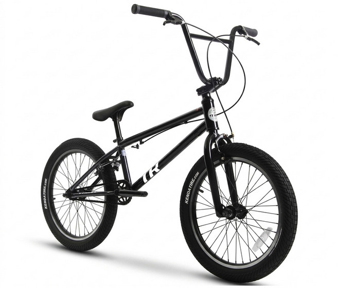 [트리가] BMX 20인치 크로몰리 입문용 초보 익스트림 묘기 아메리칸이글 자전거, 1개, 20cm, 블랙화이트