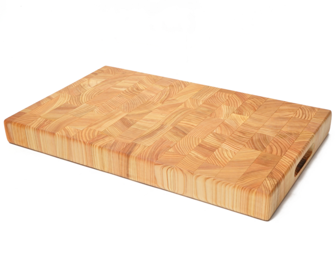 BOUMBI 국내생산 편백나무 엔드그레인 도마, 1개, 대