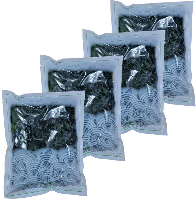 [삼화해조류] 무염 쌈다시마 1kg 최고의 건강식품, 4개