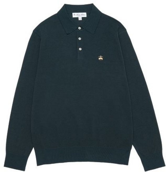 브룩스브라더스 24SS 머서라이즈드 코튼 100 폴로스웨터 (다크그린) (BBWTMB0005JES) 매장정품 248016