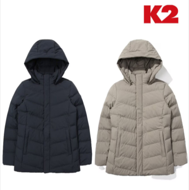 [백화점출고] K2 경량패딩 여성용 슬림다운패딩 간절기 등산 캠핑 데일리 아웃도어 패딩