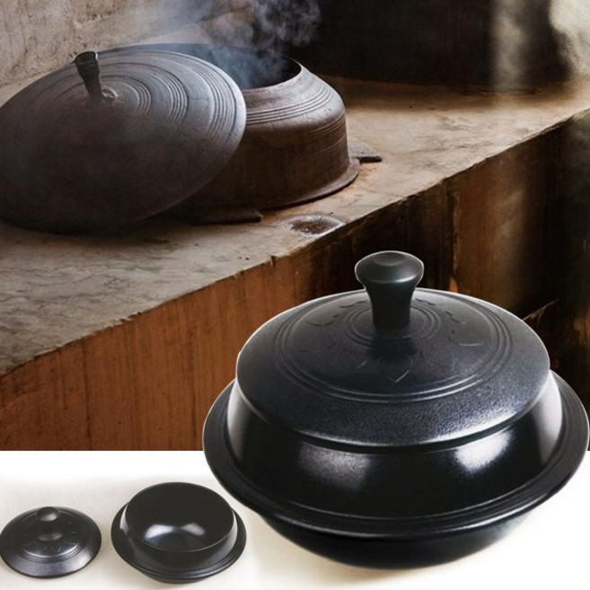 전통시골 통주물 무쇠가마솥 1인용 2인용 미니가마솥 솥밥 누룽지, 1-2인용
