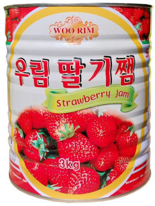 우림 딸기잼, 3kg, 6개