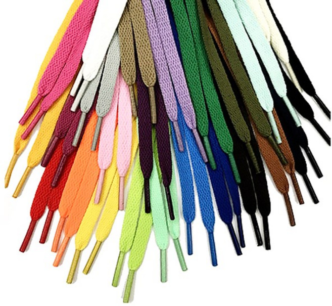 평끈 8mm 120cm 국내생산 신발끈 5세트(10줄)