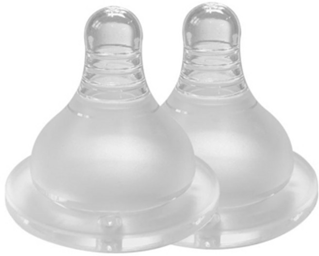 앙뽀 실리콘리얼 뉴맘젖꼭지 2개입 1 2 3 4 5단계, 1개