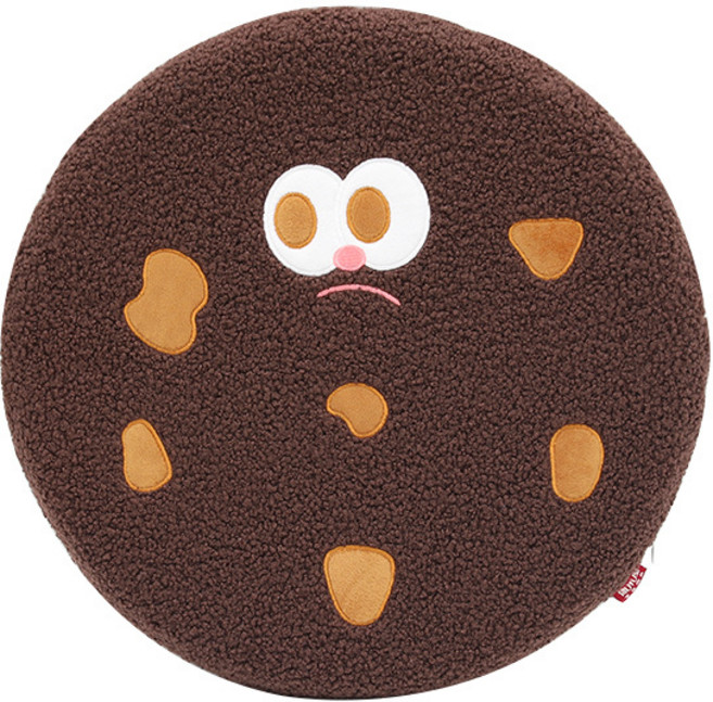 앤티키 쿠키 메모리폼 두꺼운 원형 방석