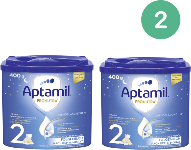 압타밀 프로누트라 2단계 저녁 400g 2팩, 2세트