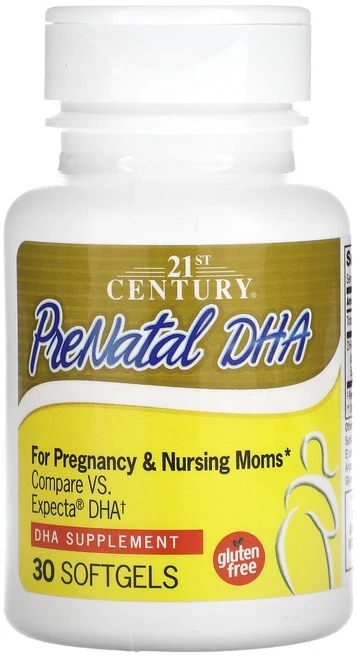 프리미엄상품 21st Century 임산부용 DHA 소프트젤 30정(소프트젤 1정당 200mg) 부모님챙기세요, 21stCentury임산부용DHA소프트젤30정소프트젤1, 1개, 30정 - 쿠팡