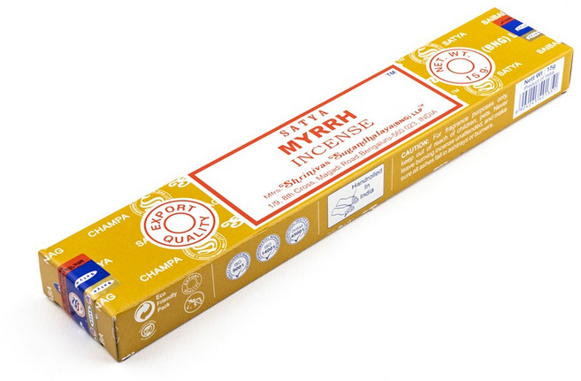 사티아 인센스 스틱 15g x 2개 세트, 33.미르 X 2p