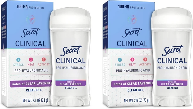 시크릿 클리니컬 스트렝스 데오드란트 2.6 oz 2팩, 73g - 쿠팡
