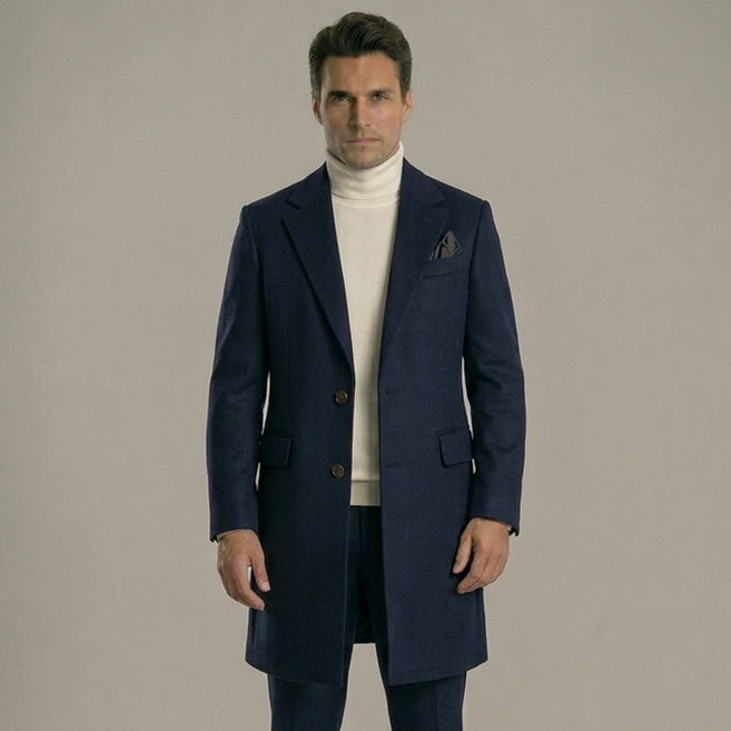 본퀄리티 네이즌 울 캐시미어 코트