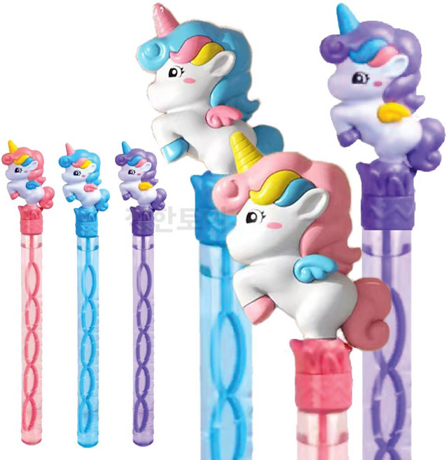유니콘 스틱버블 왕스틱 막대 비누방울 버블봉, 1개, 랜덤