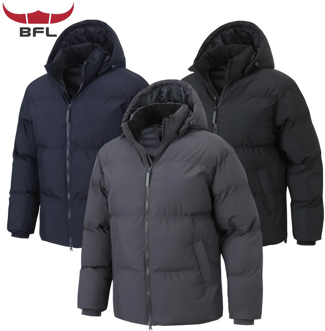 버팔로 남자 후드 패딩점퍼 하이넥 아웃도어 웰론 패딩점퍼 패딩자켓