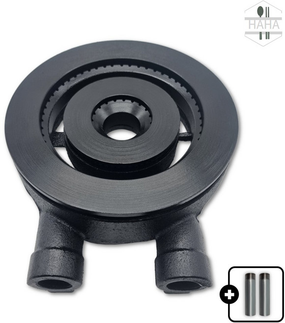 업소용 화구 시그마 2열 버너 간택기 가스렌지 버너 주물 부속, LPG, 시그마 2열 버너 + 115mm 파이프 포함