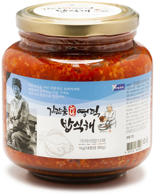 팔도보부상 영덕밥식해 가자미 횟대 오징어, 1kg, 1개
