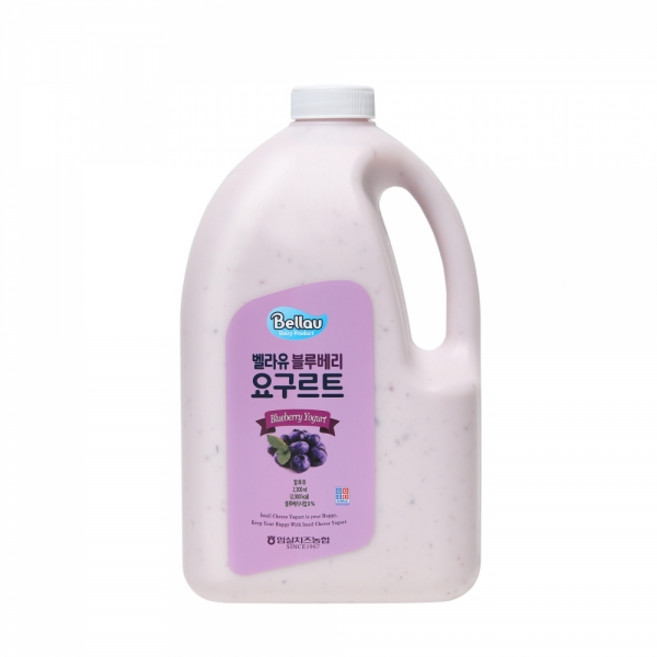 임실치즈 블루베리 요구르트2.3L, 1개, 2.3L