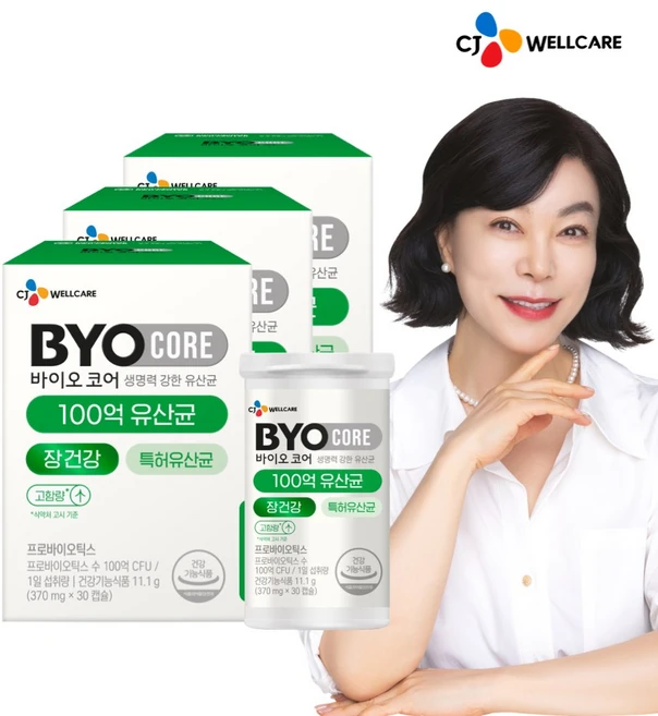 BYO 100억 식물성 유산균 캡슐, 30정, 3개 - 쿠팡