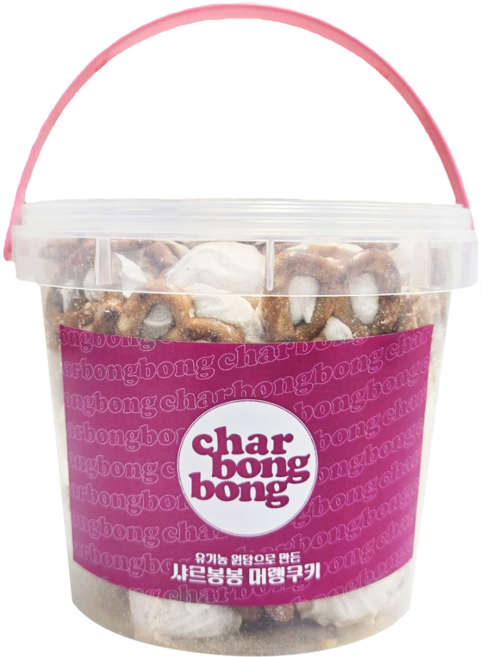 샤르봉봉 프레첼 머랭쿠키 크리스마스 연말 화이트데이 발렌타인데이 회사 학교 유치원 어린이집 디저트 간식, 1개, 95g