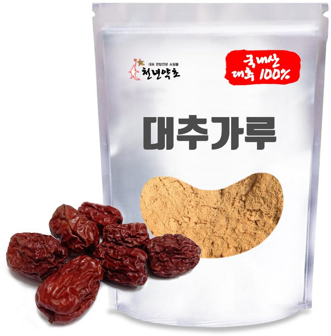 국내산 대추가루 200g 국산 대추 100% 분말, 1개