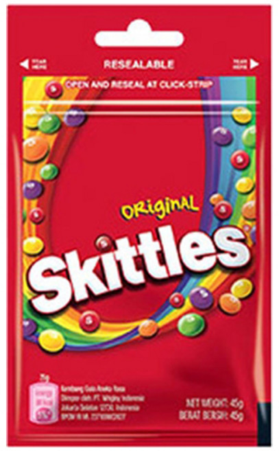 마즈 스키틀즈 프롯츠향 45g 5개 신상젤리 무배