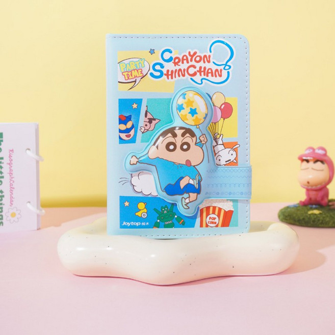 문구보따리 짱구 다이어리 수첩 만년형 짱구는못말려, 블루