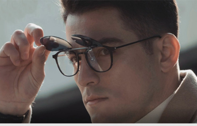 썬가드광학_이지플립(미러렌즈) 선글라스 (메탈형), 실버미러스모크, 1개