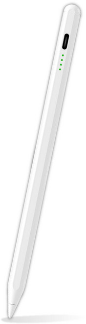 聆翔 主動式電容筆 iPad觸控筆, 1個, 白