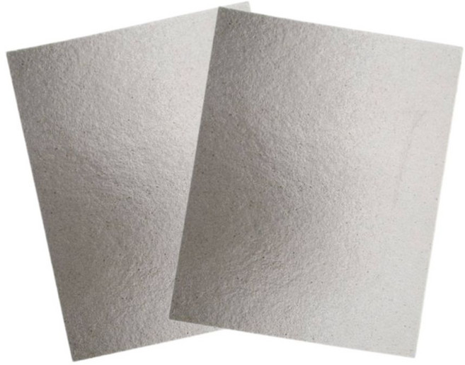 전자렌지 운모판 절연시트 15x12cm 2장 전자레인지 패드 스파크방지 LG 삼성 SK 호환 마이카