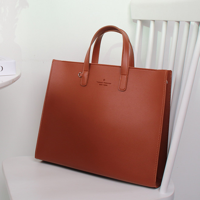 클로라 A4 수납 여성 남성 서류 비지니스 크로스 숄더 토드 선생님